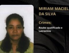 Polícia Civil divulga imagens de foragida por latrocínio que vitimou escrivão em Natal